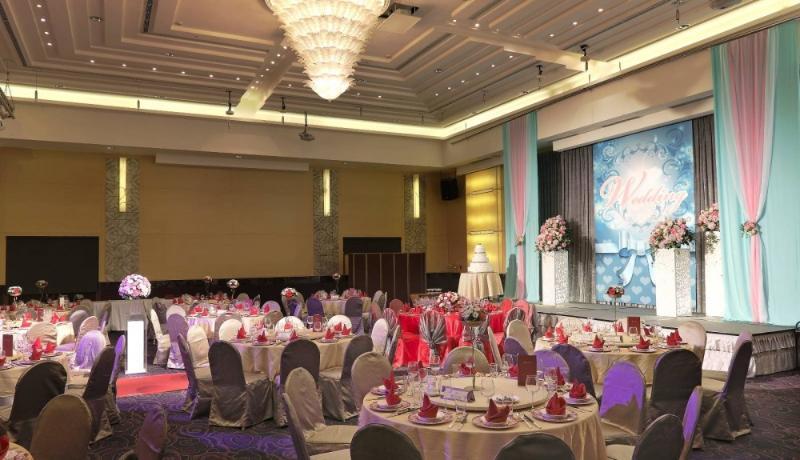 Taipei Garden Hotel - Ximending Екстер'єр фото A wedding reception at the Grand Ballroom